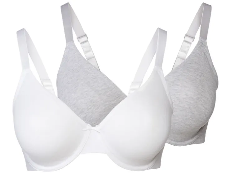 2 dames beugel-bh's