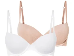 2 dames push-up BH's