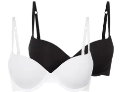 2 dames push-up BH's