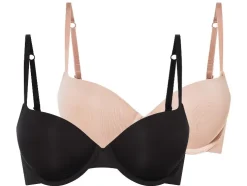 2 dames push-up BH's