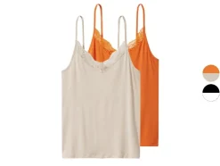 2 Dames spaghettitops