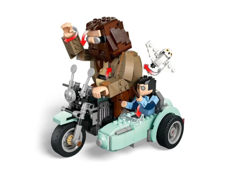 76443 Hagrid™ en Harry's rit op de motor