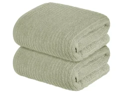 2 Handdoeken 100 x 50 cm