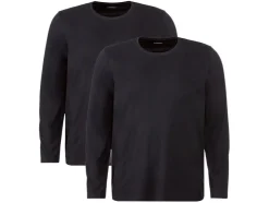 2 heren shirts met lange mouwen