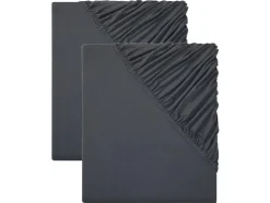 2 jersey hoeslakens 140-160 x 200 cm