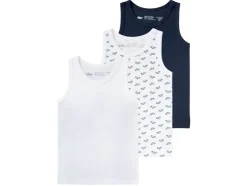 3 jongens onderhemden