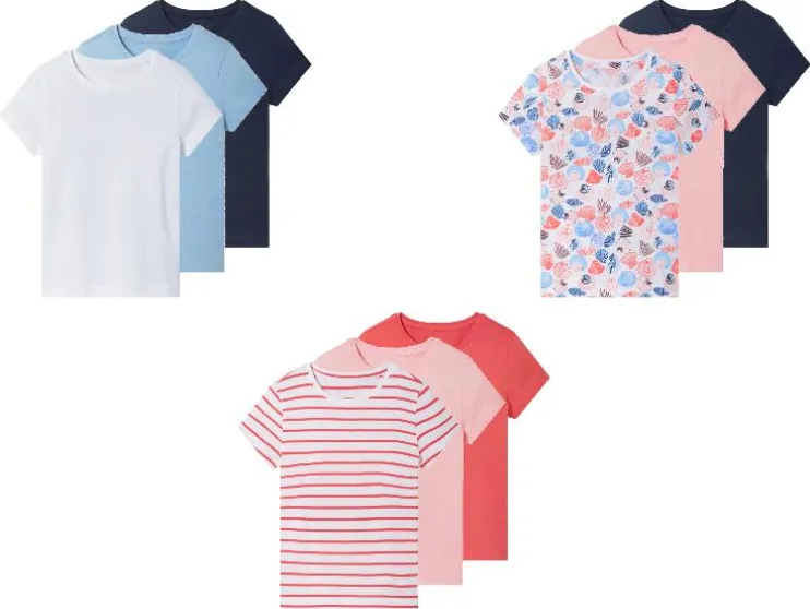 3 kinder T-shirts