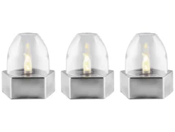 3 LED-solar-lampen