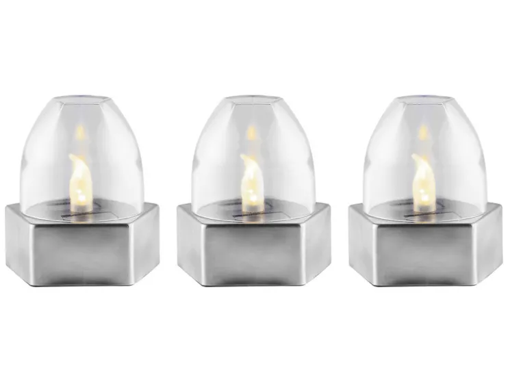 3 LED-solar-lampen