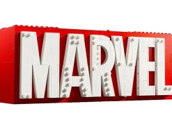 76313 MARVEL logo en minifiguren