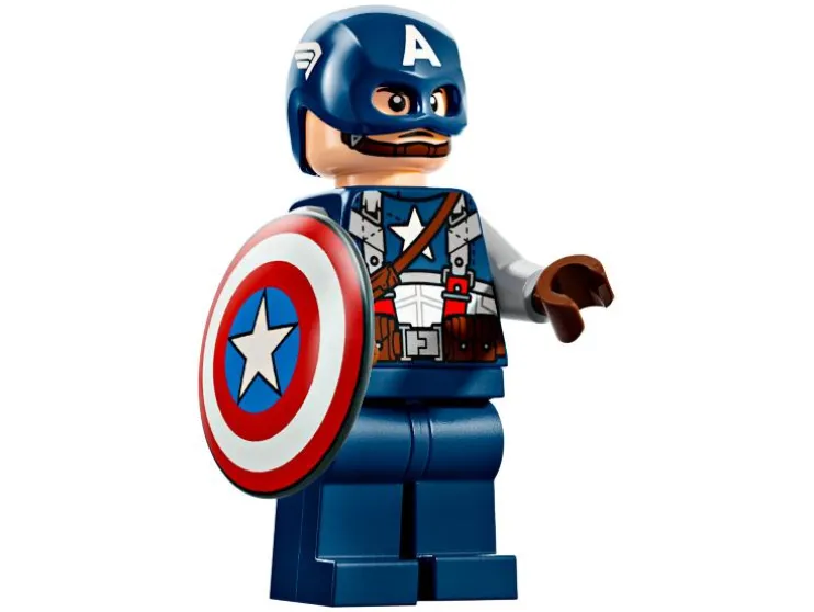 76313 MARVEL logo en minifiguren