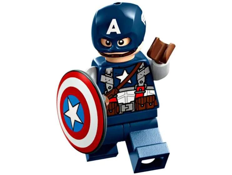 76313 MARVEL logo en minifiguren