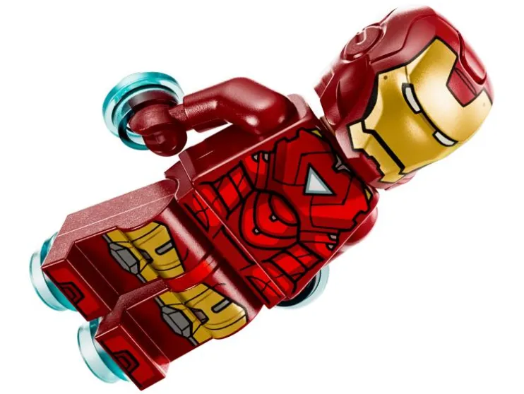 76313 MARVEL logo en minifiguren