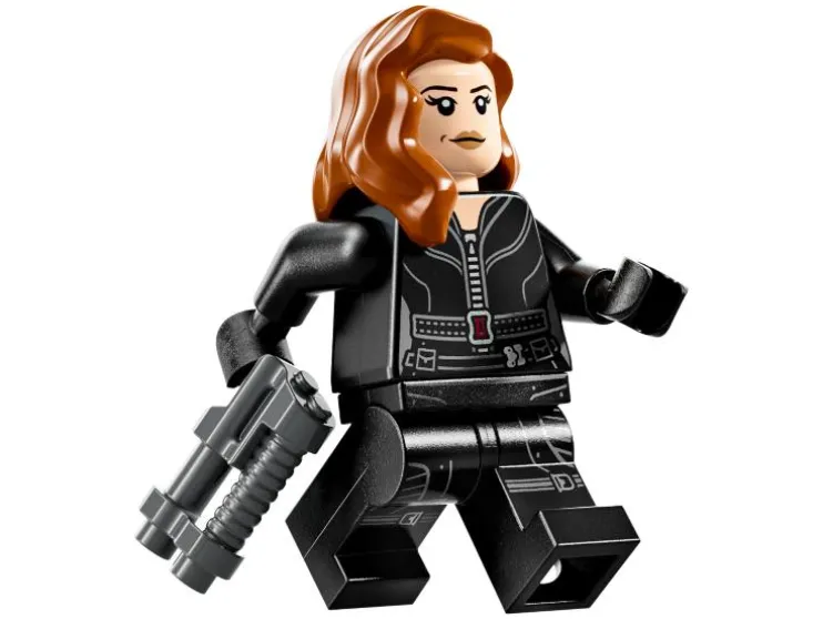 76313 MARVEL logo en minifiguren