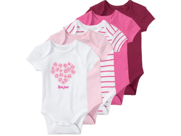 5 meisjes rompertjes