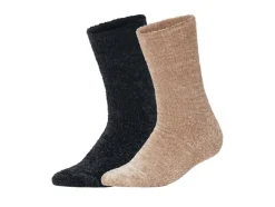 2 Paar dames huissokken