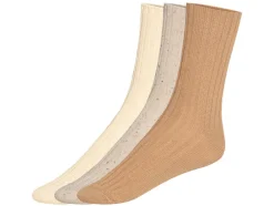 3 paar dames huissokken