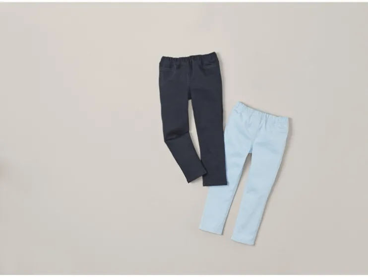 2 paar kinder leggings