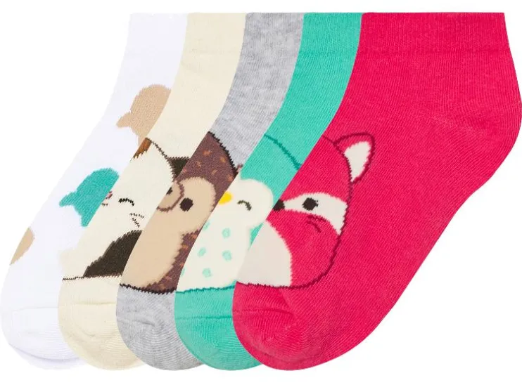 5 paar kinder sokken