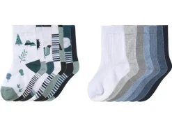 7 Paar kinder sokken