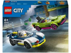 60415 Politiewagen en snelle autoachtervolging