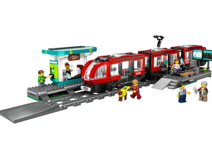 60423 Stadstram en station