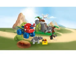 11199 Team Spidey reddingsmissie met dinotruck