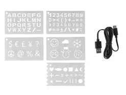 4 V accu-lijmpistool / graveermachine