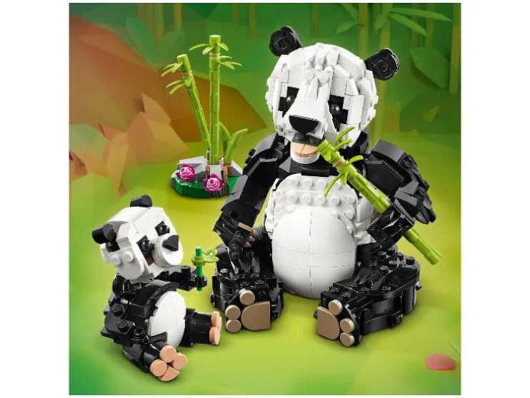 31165 Wilde dieren: pandafamilie