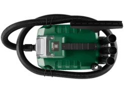 Accu nat en droog stofzuiger 20 V met accu en lader