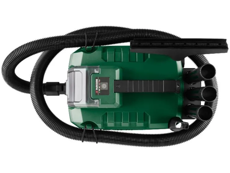 Accu nat en droog stofzuiger 20 V met accu en lader