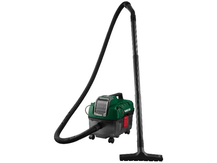 Accu nat en droog stofzuiger 20 V met accu en lader