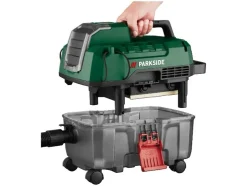 Accu nat en droog stofzuiger 20 V met accu en lader