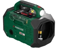 Accu-compressor en -luchtpomp 20 V zonder accu en lader