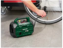 Accu-compressor en -luchtpomp 20 V zonder accu en lader