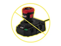 Accu-decoupeermachine 12 V zonder accu en lader