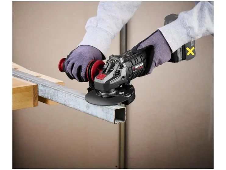 Accu-haakse slijper 20 V met accu en lader