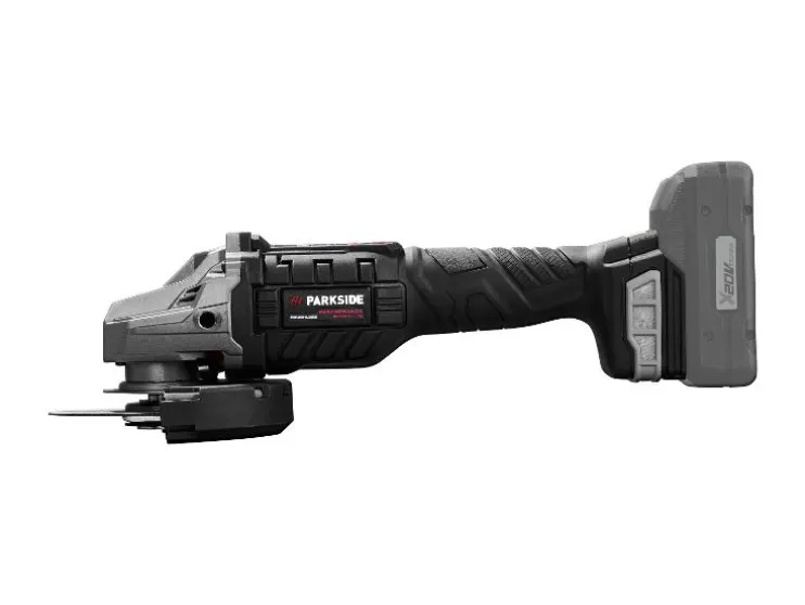 Accu-haakse slijper 20 V met accu en lader