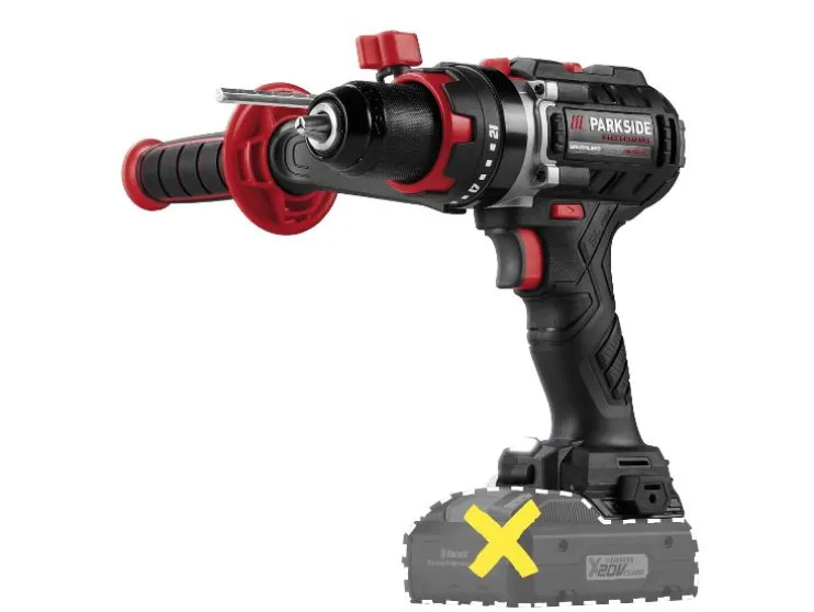 Accu-klopboormachine 20 V zonder accu en lader