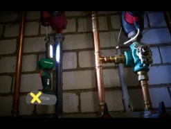 Accu-LED-lamp 20 V zonder accu en lader