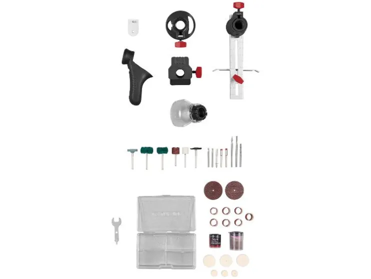 Accu-multitool 12 V met 2 Ah accu en 2,4 A lader