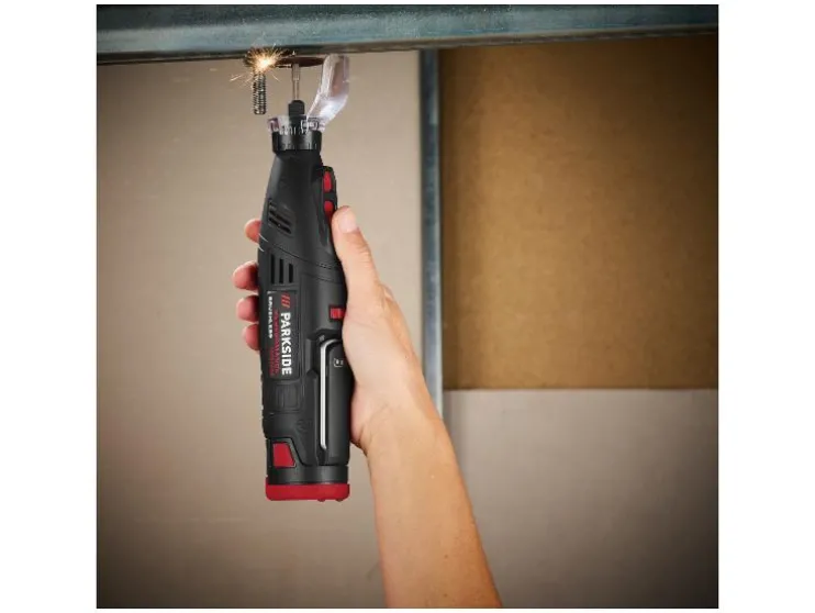 Accu-multitool 12 V met 2 Ah accu en 2,4 A lader