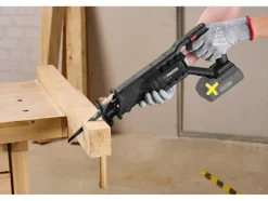 Accu-reciprozaag 20 V zonder accu en lader