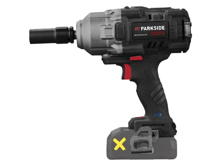 Accu-slagmoersleutel 1/2" 20 V met accu en lader