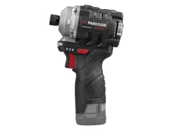 Accu-slagmoersleutel 1/4" 12 V zonder accu en lader