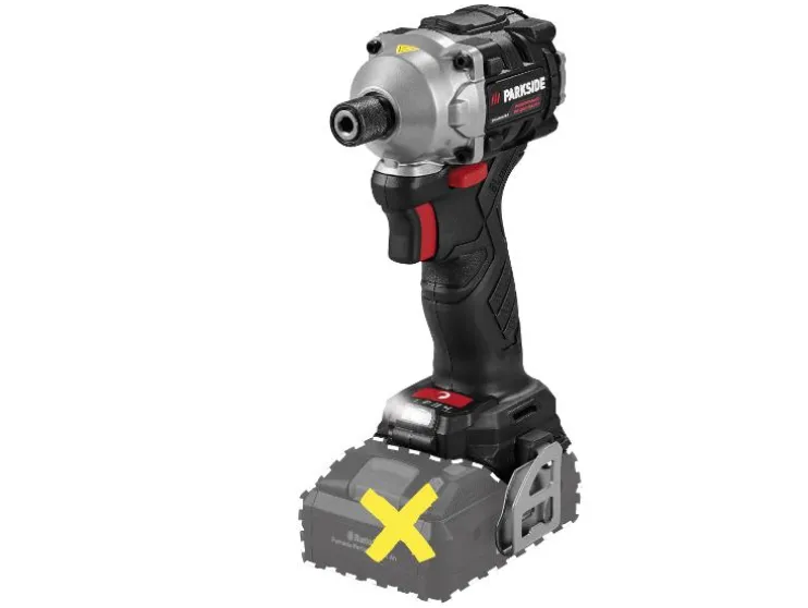 Accu-slagschroevendraaier 1/4" 20 V zonder accu en lader