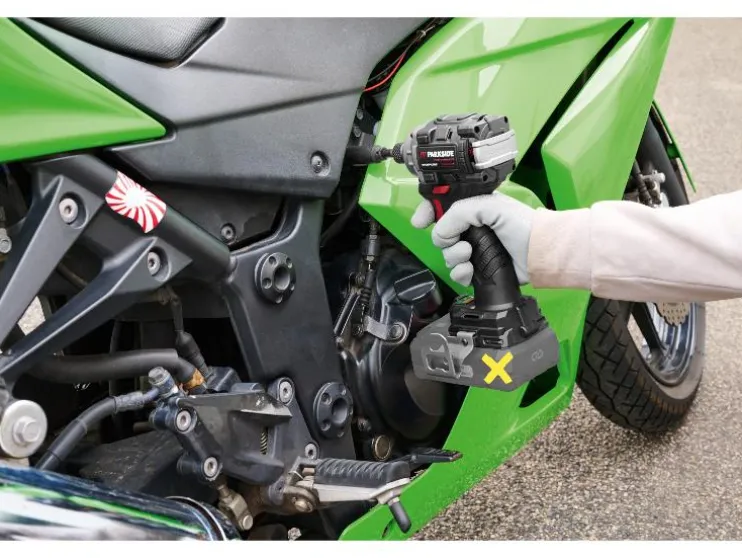 Accu-slagschroevendraaier 1/4" 20 V zonder accu en lader