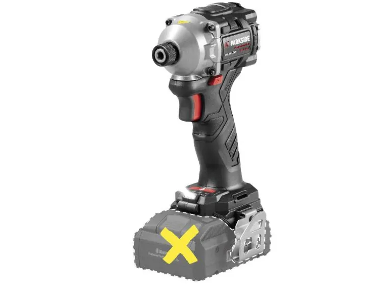 Accu-slagschroevendraaier 1/4" 20 V zonder accu en lader