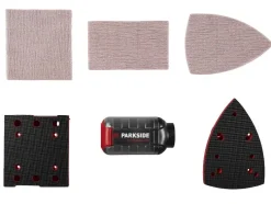 Accu-vlakschuurmachine of -excentrische schuurmachine 20 V zonder accu en lader