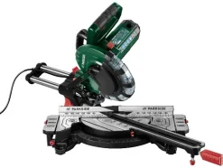 Afkortzaag met verstekfunctie 2000 W - zaagblad 210 mm